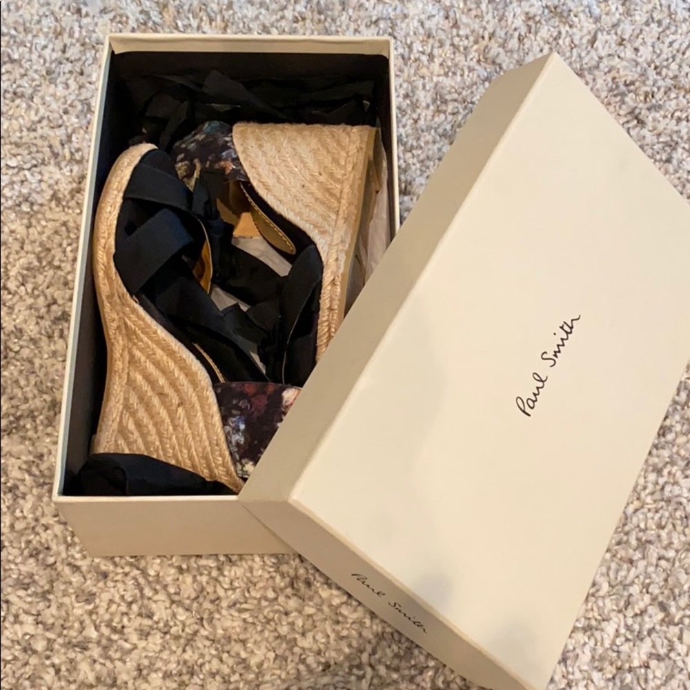 Paul Smith Floral Wedges/Sandals (BNIB)